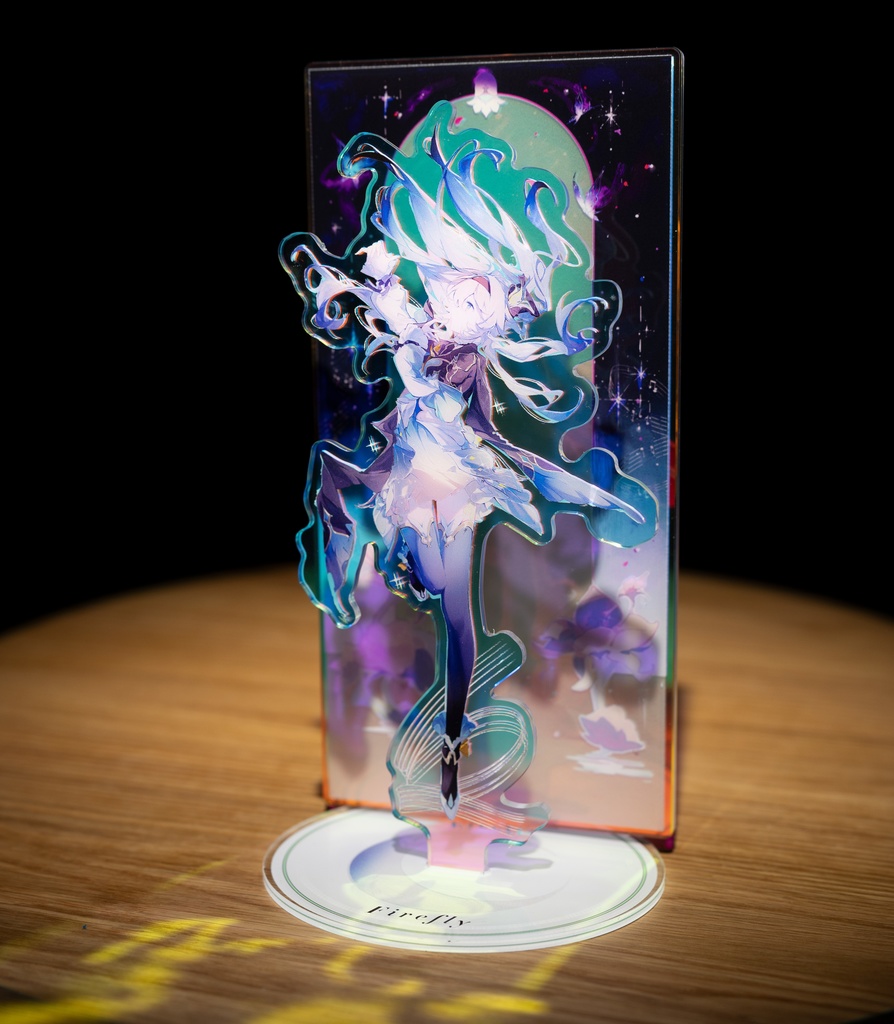 ホタル オーロラアクリルジオラマ & ホタル、ロビン、甘雨 タペストリー「受注生産」