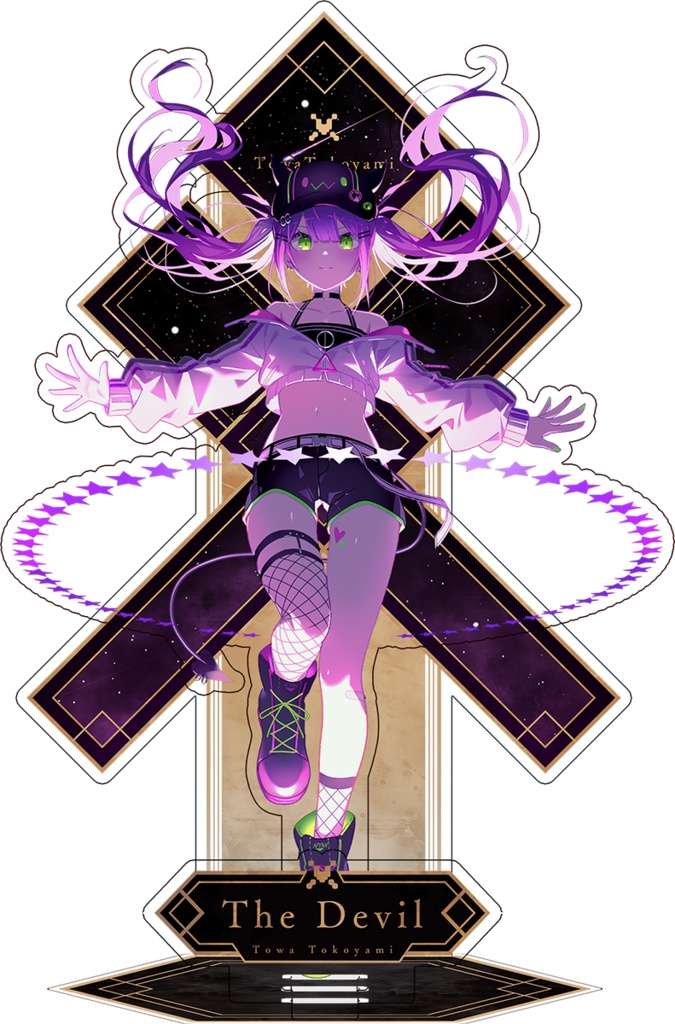 【HOLO-SPHERE vol.01】アクリルジオラマ(21CM)&タペストリー「BOOTH予約限定」