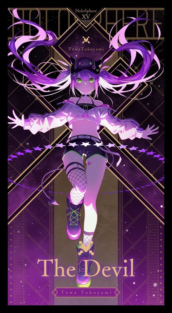 【HOLO-SPHERE vol.01】アクリルジオラマ(21CM)&タペストリー「BOOTH予約限定」