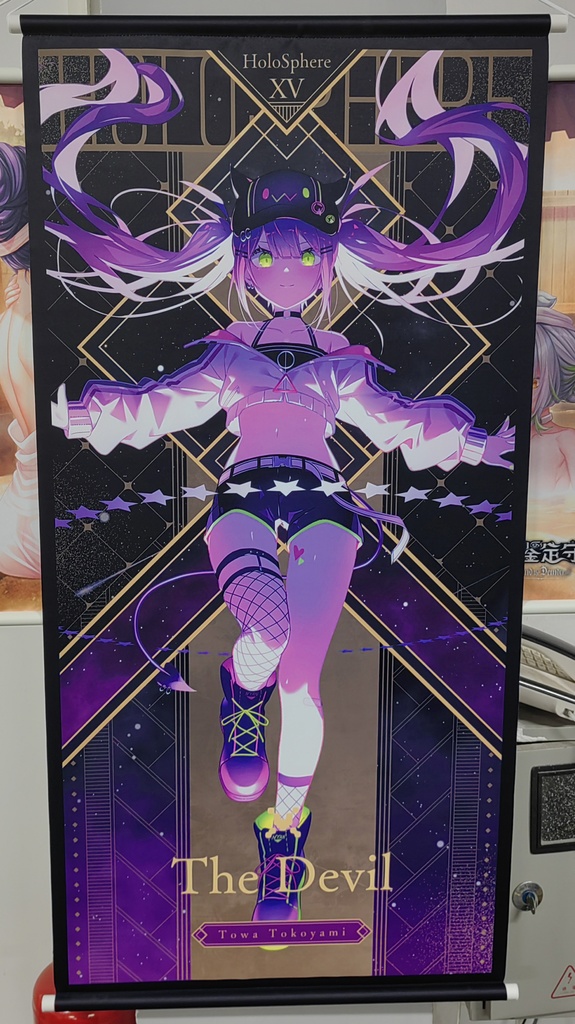 【HOLO-SPHERE vol.01】アクリルジオラマ(21CM)&タペストリー「BOOTH予約限定」