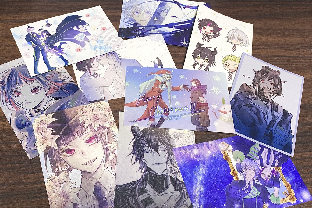 ポストカードセット(10種類)【ディアソムニア】