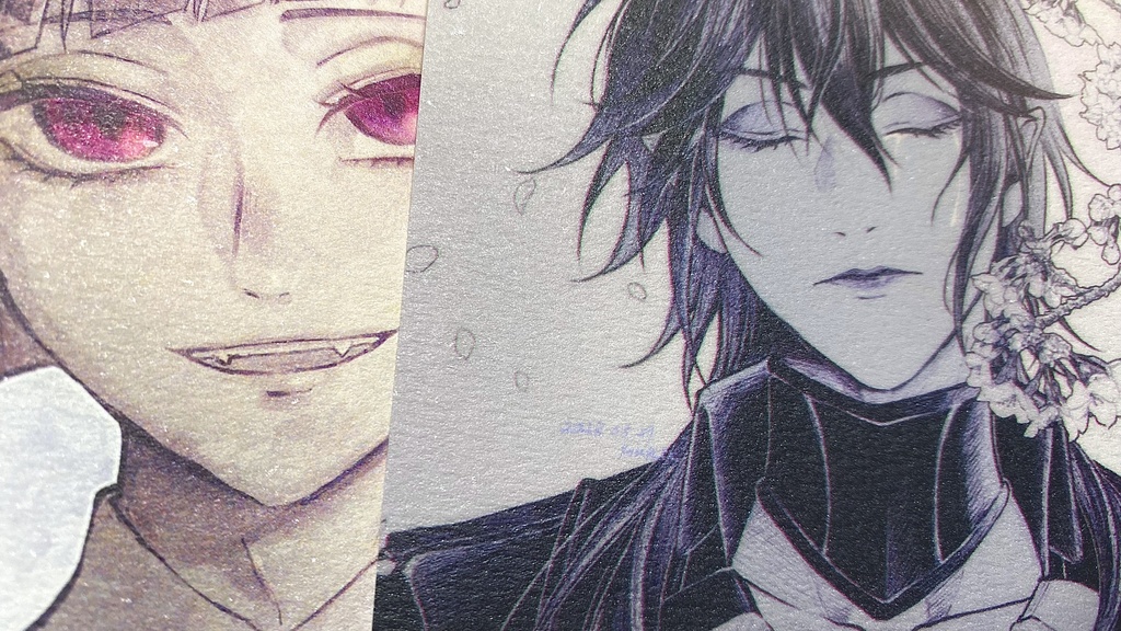 ポストカードセット(10種類)【ディアソムニア】