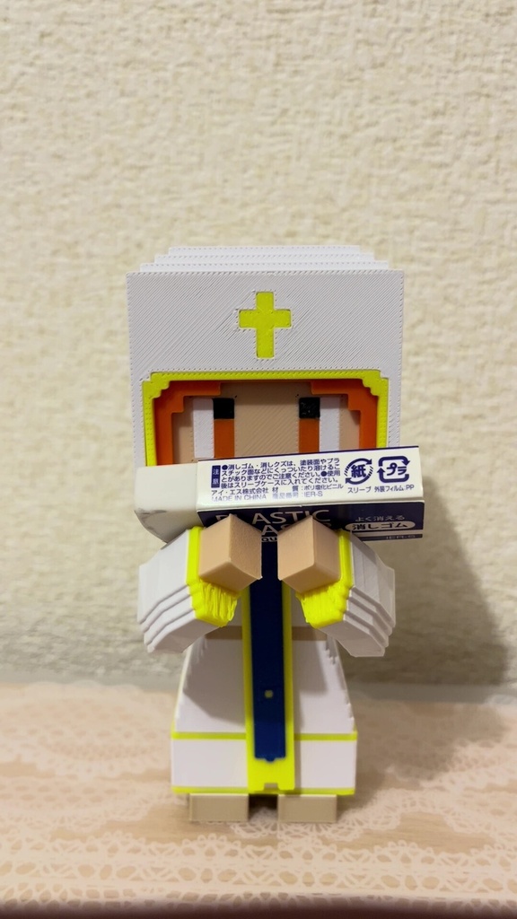 【3Dプリント製品】僧侶の消しゴムスタンド
