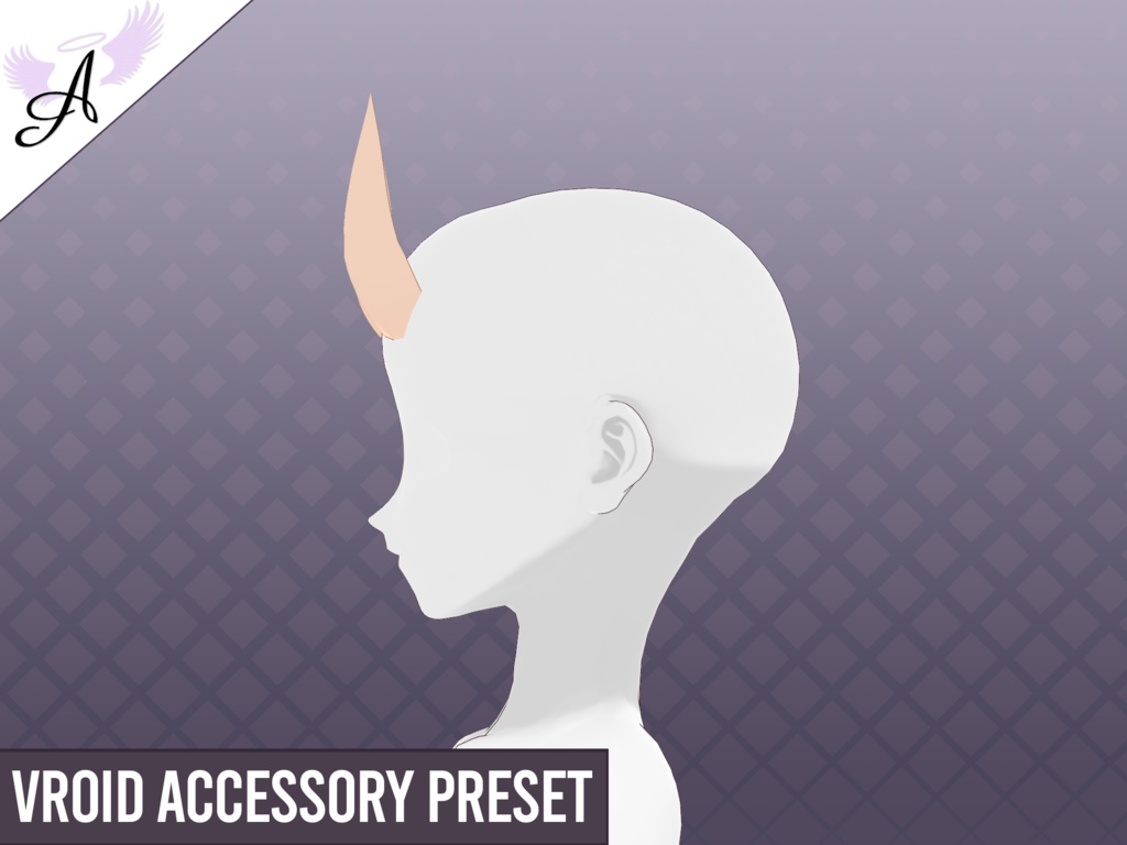 【VRoid】Horns - Model A01