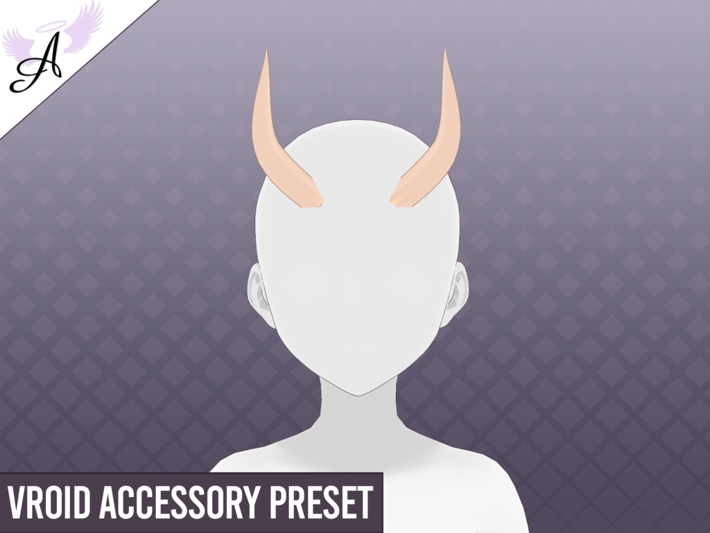 【VRoid】Horns - Model A01