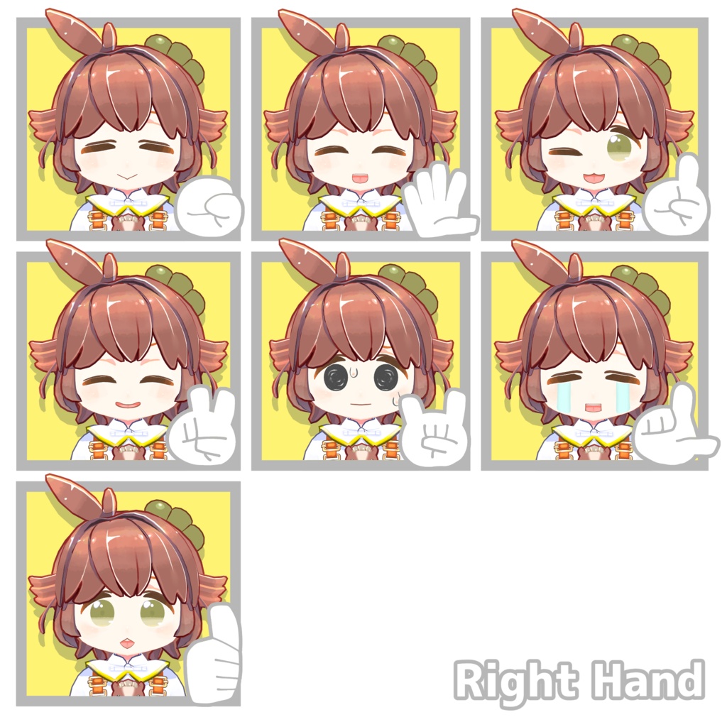 【7/12更新】オリジナル3Dモデル/きゃろっと/Carrot