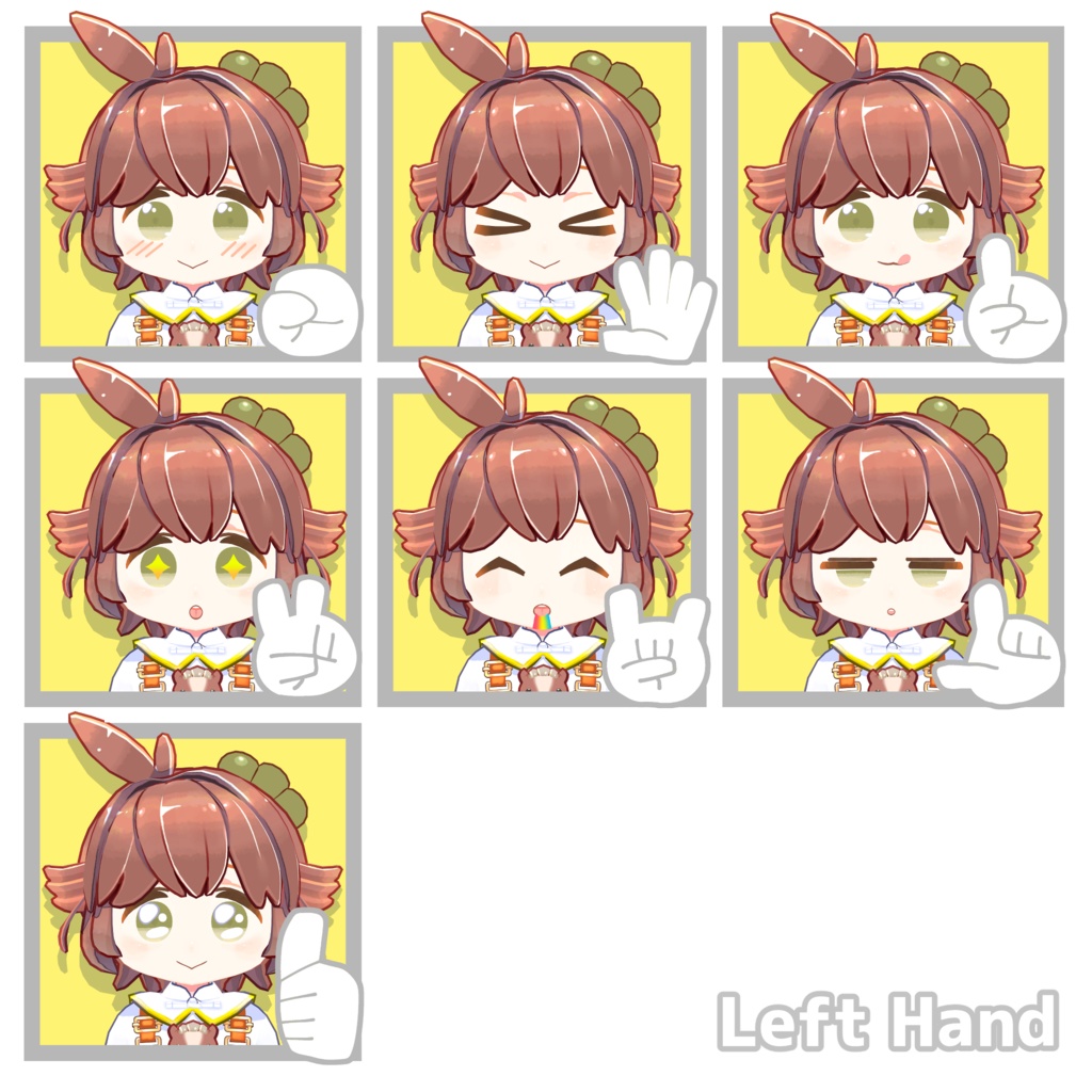 【7/12更新】オリジナル3Dモデル/きゃろっと/Carrot