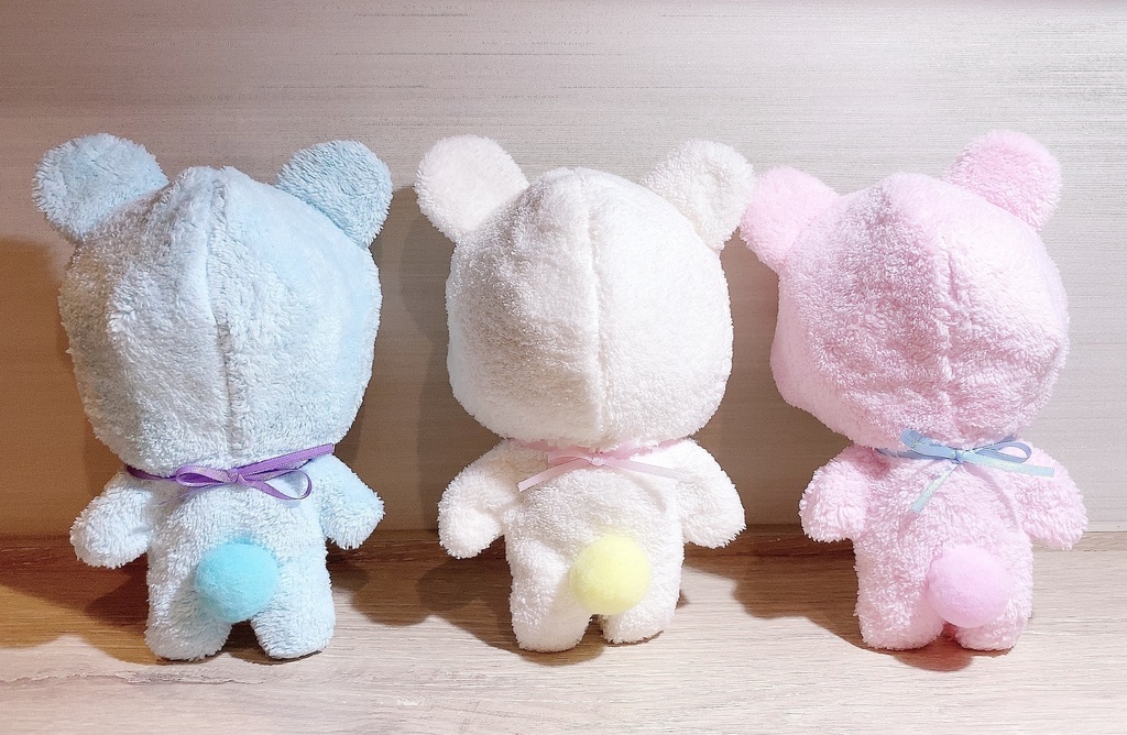 BABY着ぐるみ ふわもこ メルヘンバージョン♡ ぬいぐるみ用 くま耳 衣装