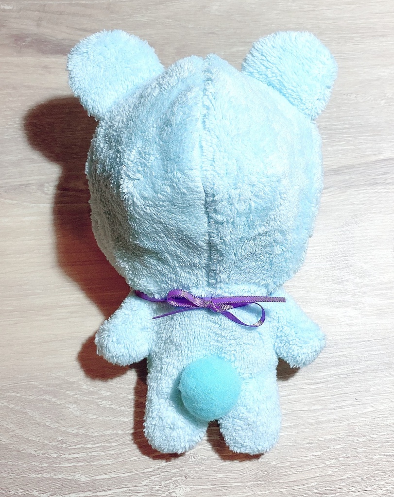 BABY着ぐるみ ふわもこ メルヘンバージョン♡ ぬいぐるみ用 くま耳 衣装