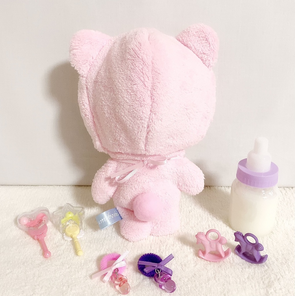 BABY着ぐるみ sweets ♡バージョン ぬいぐるみ用 くま耳 衣装