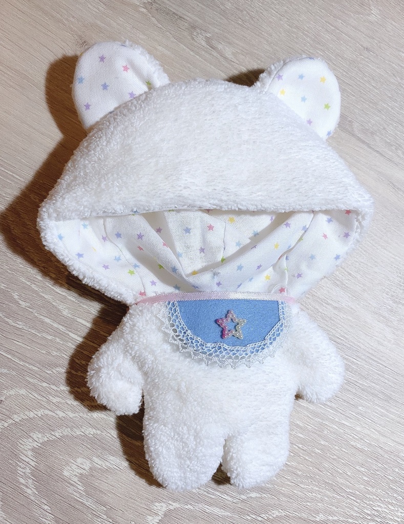 BABY着ぐるみ sweets ♡バージョン ぬいぐるみ用 くま耳 衣装
