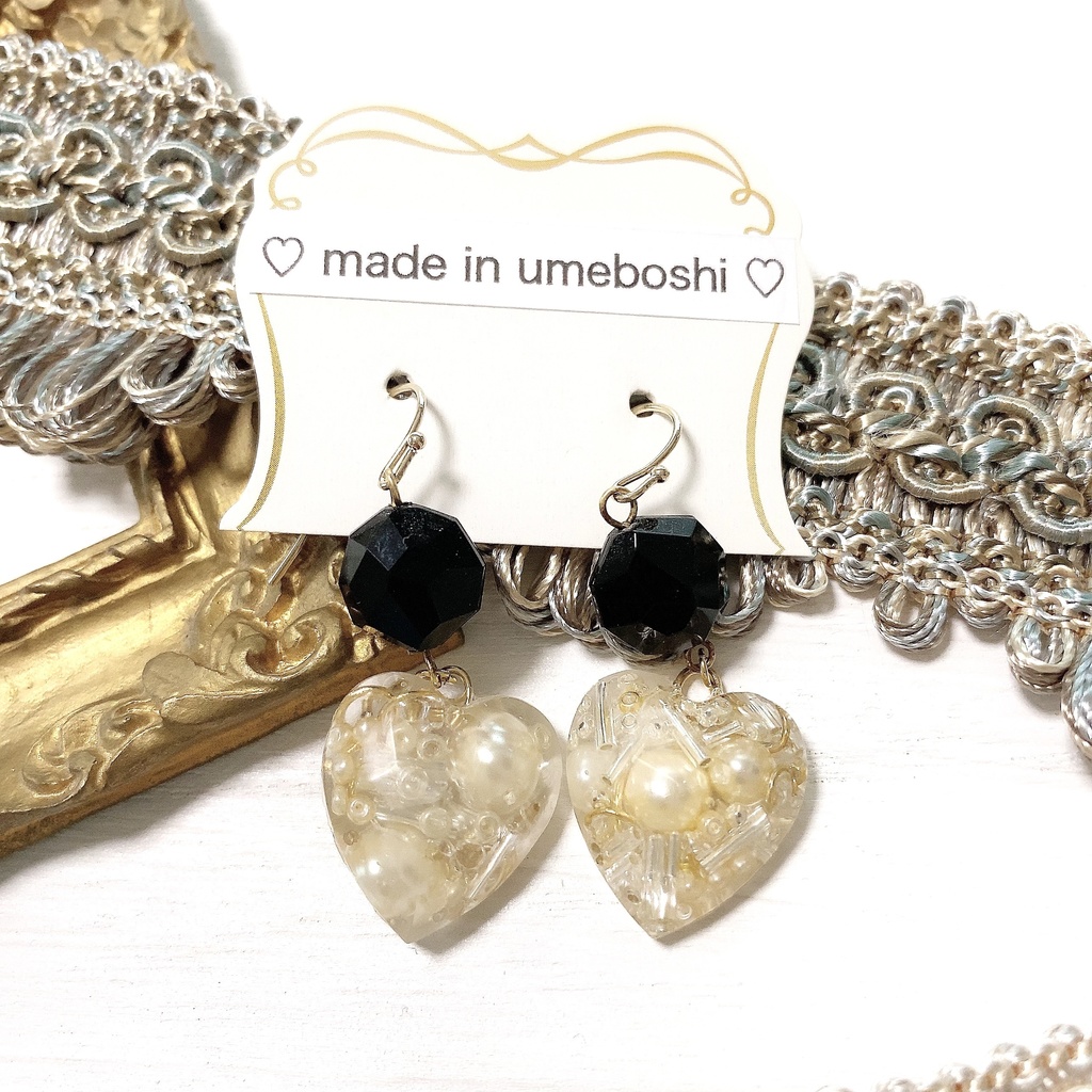 アンティーク風 Magic elements イヤアクセ