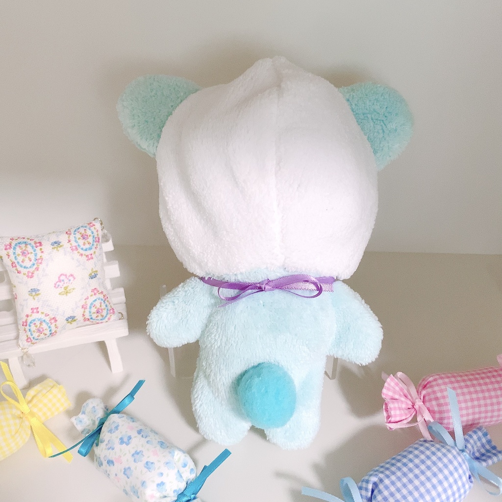 BABY着ぐるみ ふわもこ パンダ♡ ぬいぐるみ用 パンダ風 衣装