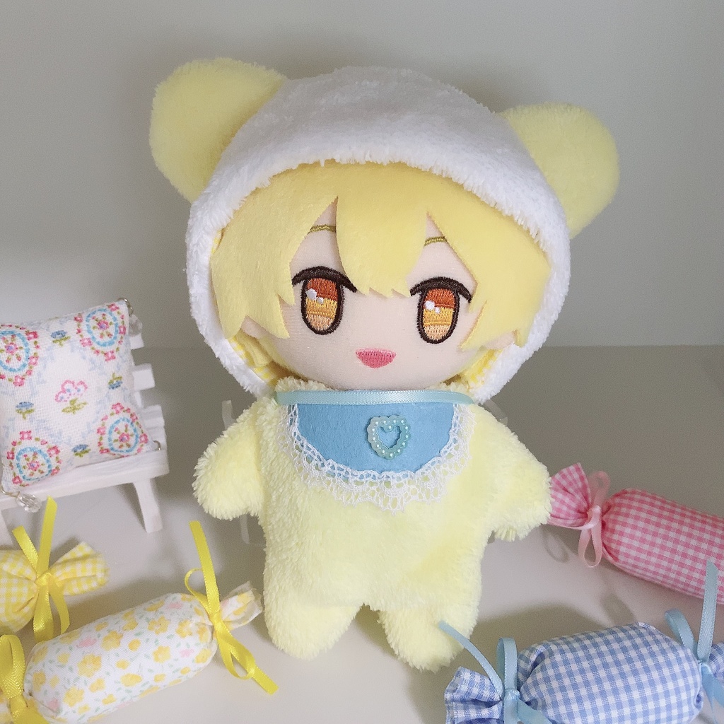 BABY着ぐるみ ふわもこ パンダ♡ ぬいぐるみ用 パンダ風 衣装