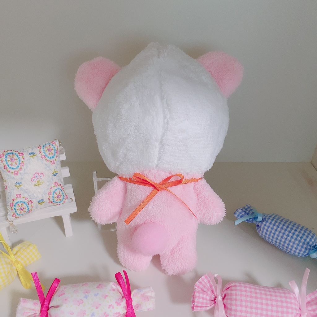 BABY着ぐるみ ふわもこ パンダ♡ ぬいぐるみ用 パンダ風 衣装