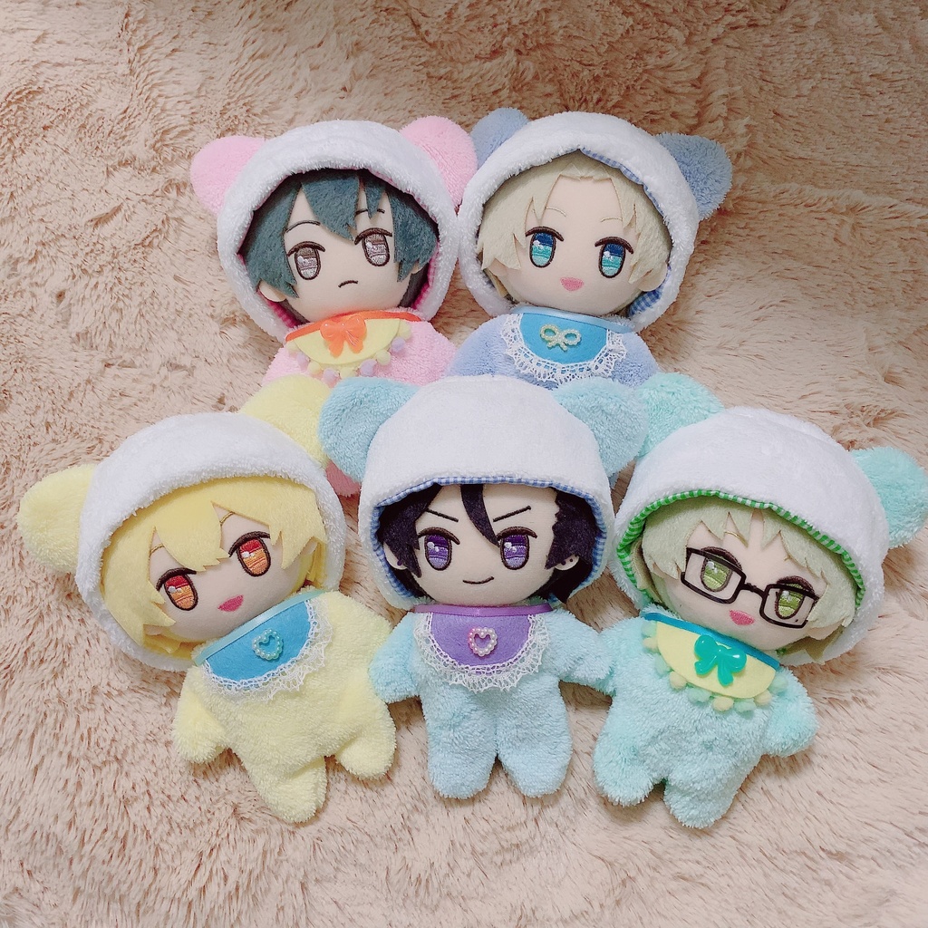 BABY着ぐるみ ふわもこ パンダ♡ ぬいぐるみ用 パンダ風 衣装