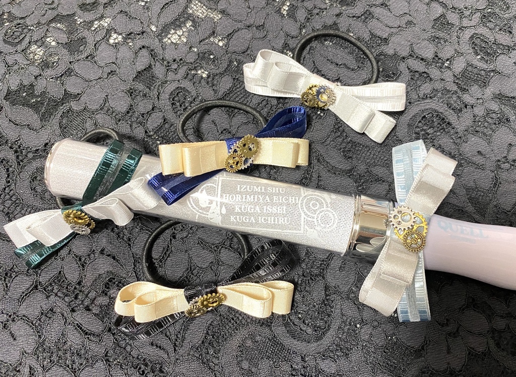 アンティーク風 エレメンツ リボン