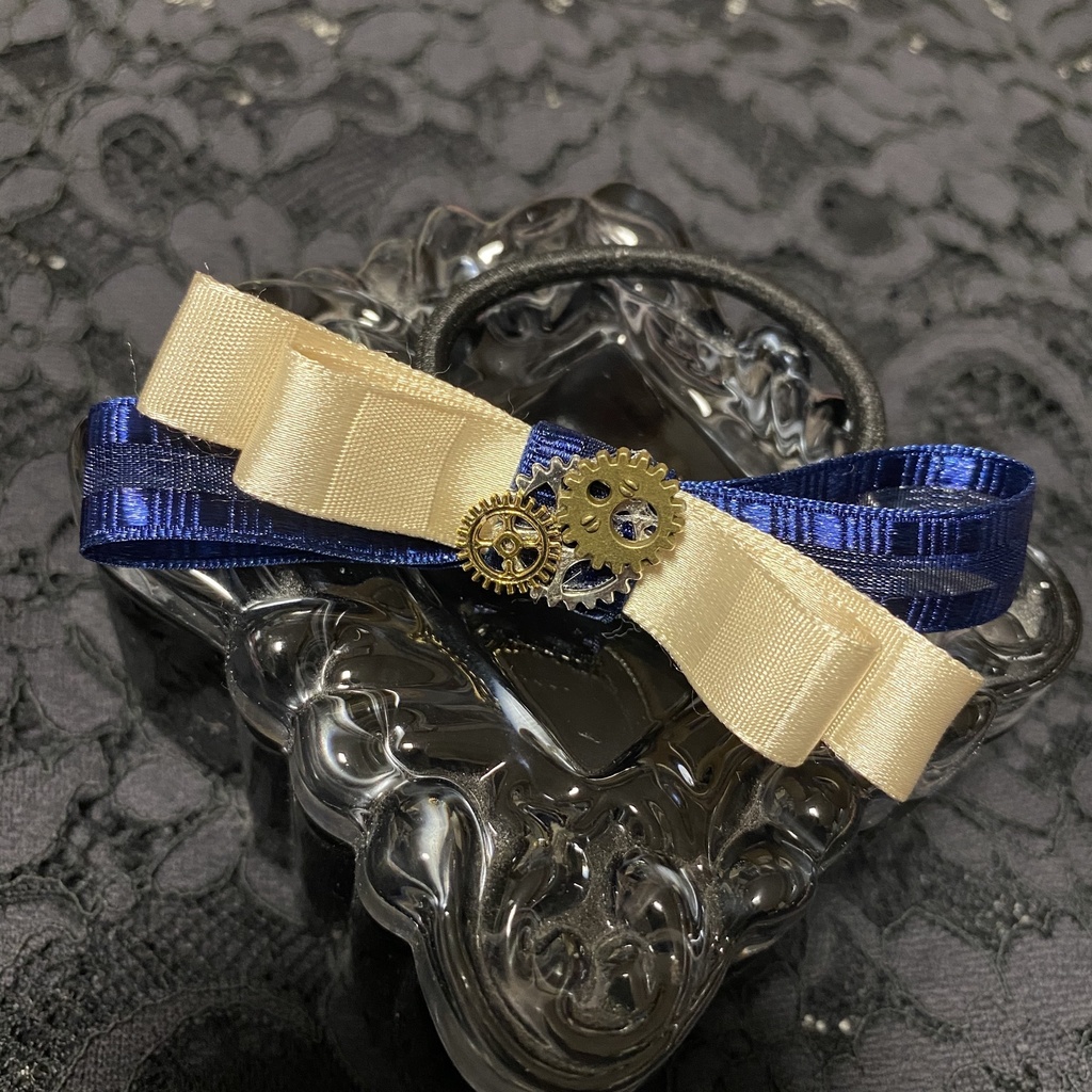 アンティーク風 エレメンツ リボン