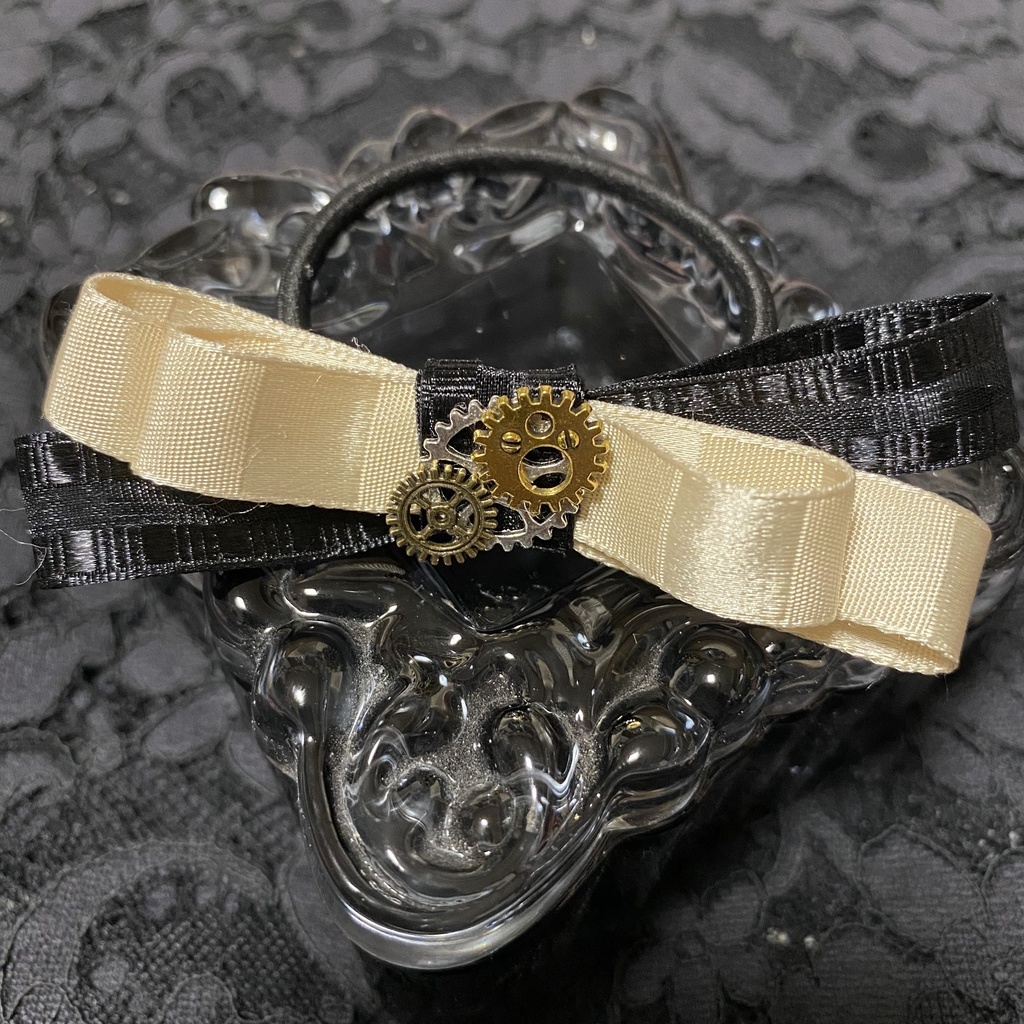 アンティーク風 エレメンツ リボン