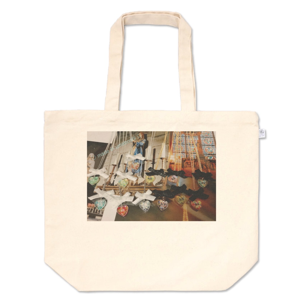 ♡ made in umeboshi ♡ トートバッグ PARIS×No.12