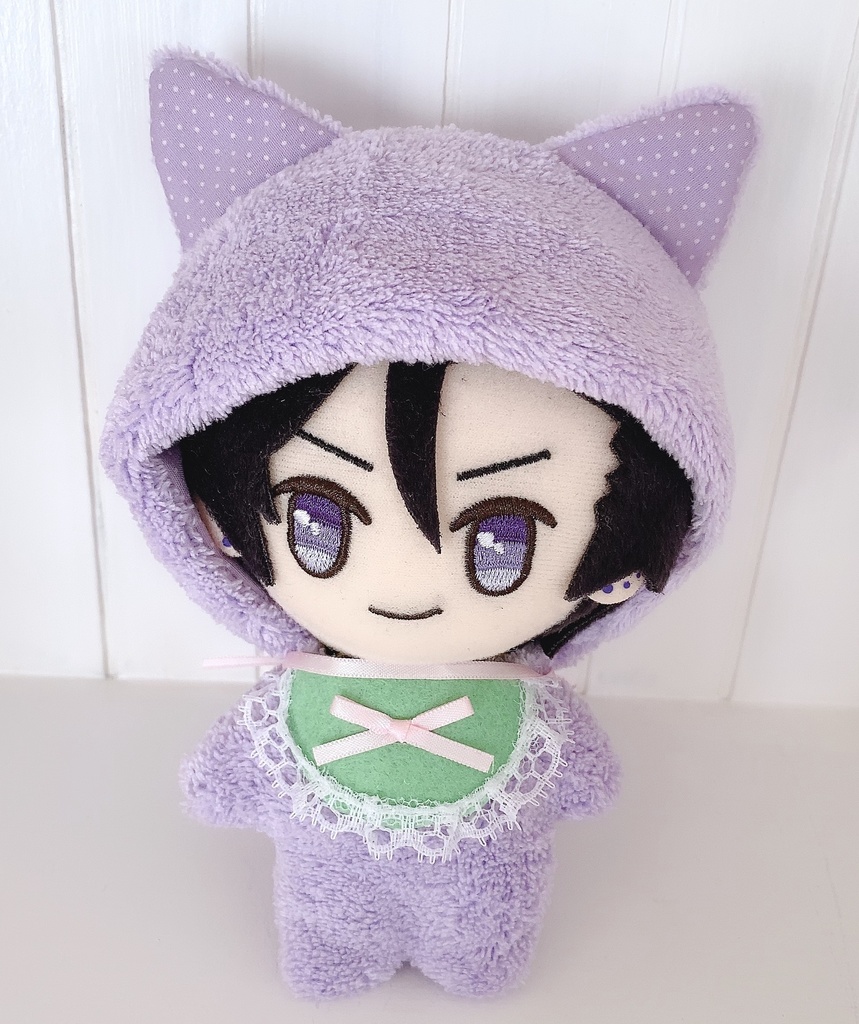 ぬいぐるみ用 BABY着ぐるみ ねこ耳 ふわもこ