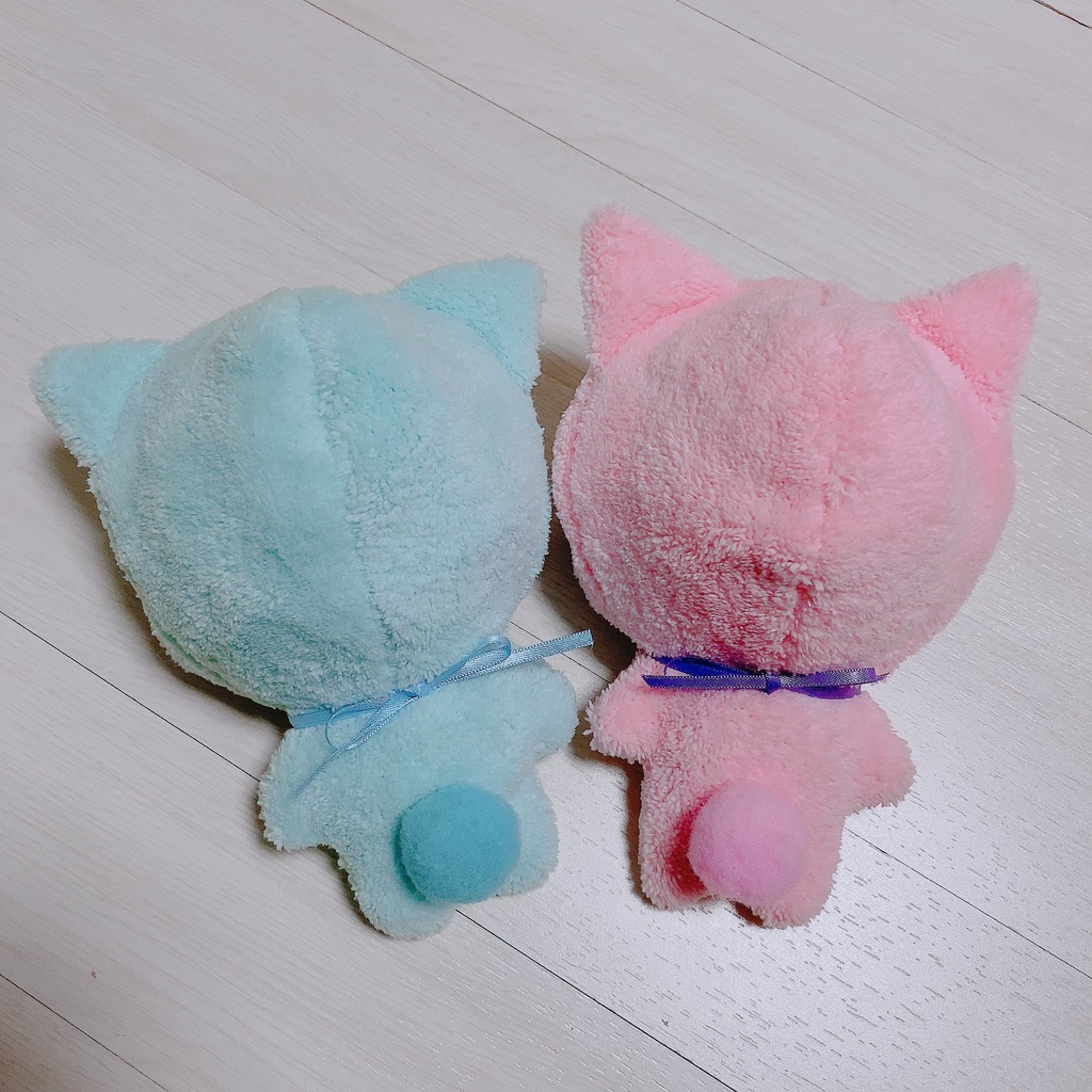 ぬいぐるみ用 BABY着ぐるみ ねこ耳 ふわもこ