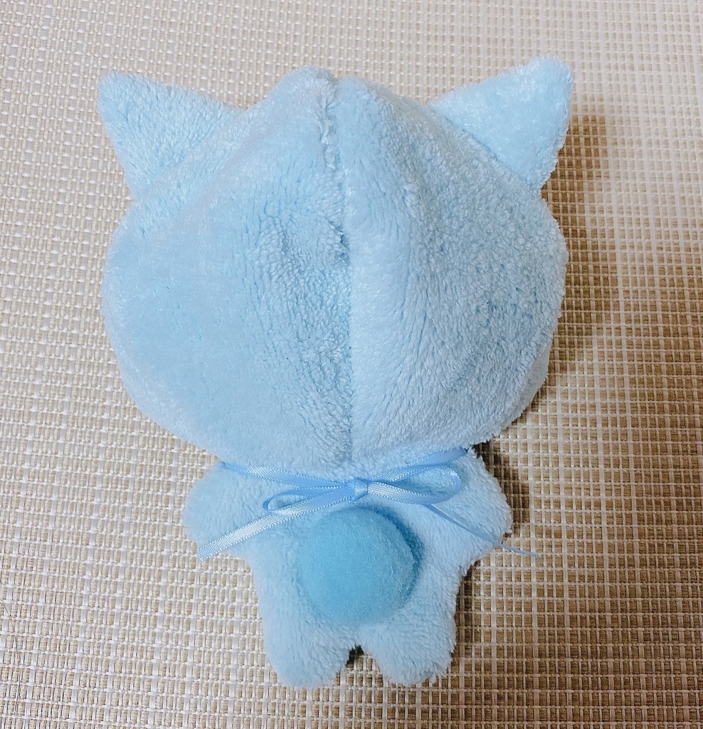 ぬいぐるみ用 BABY着ぐるみ ねこ耳 ふわもこ