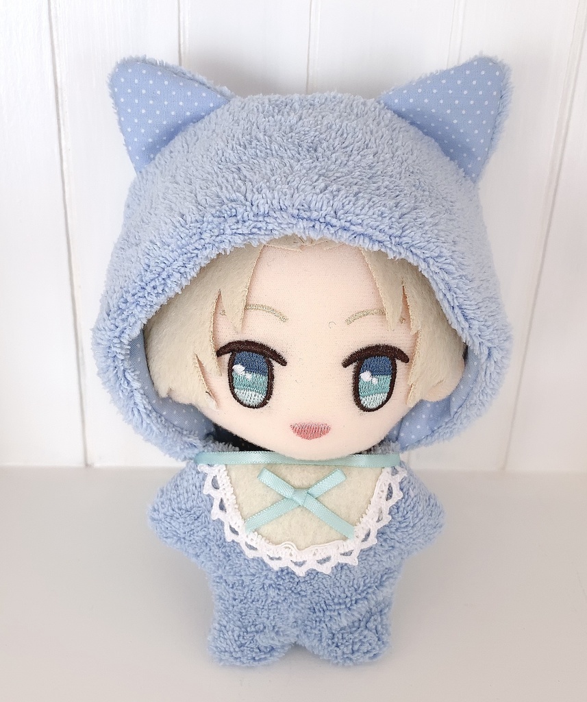 ぬいぐるみ用 BABY着ぐるみ ねこ耳 ふわもこ