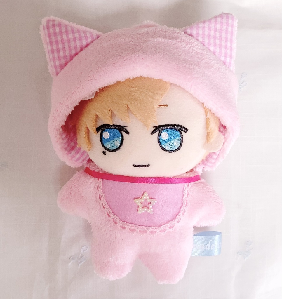 ぬいぐるみ用 BABY着ぐるみ ねこ耳 ふわもこ