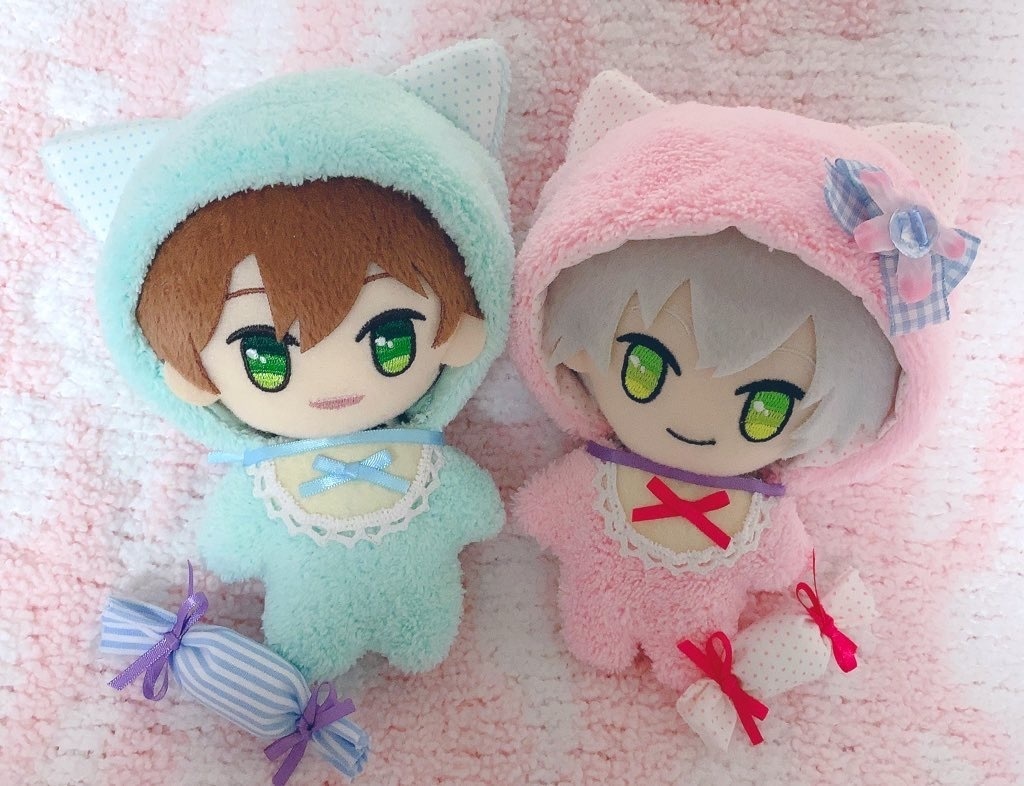 ぬいぐるみ用 BABY着ぐるみ ねこ耳 ふわもこ