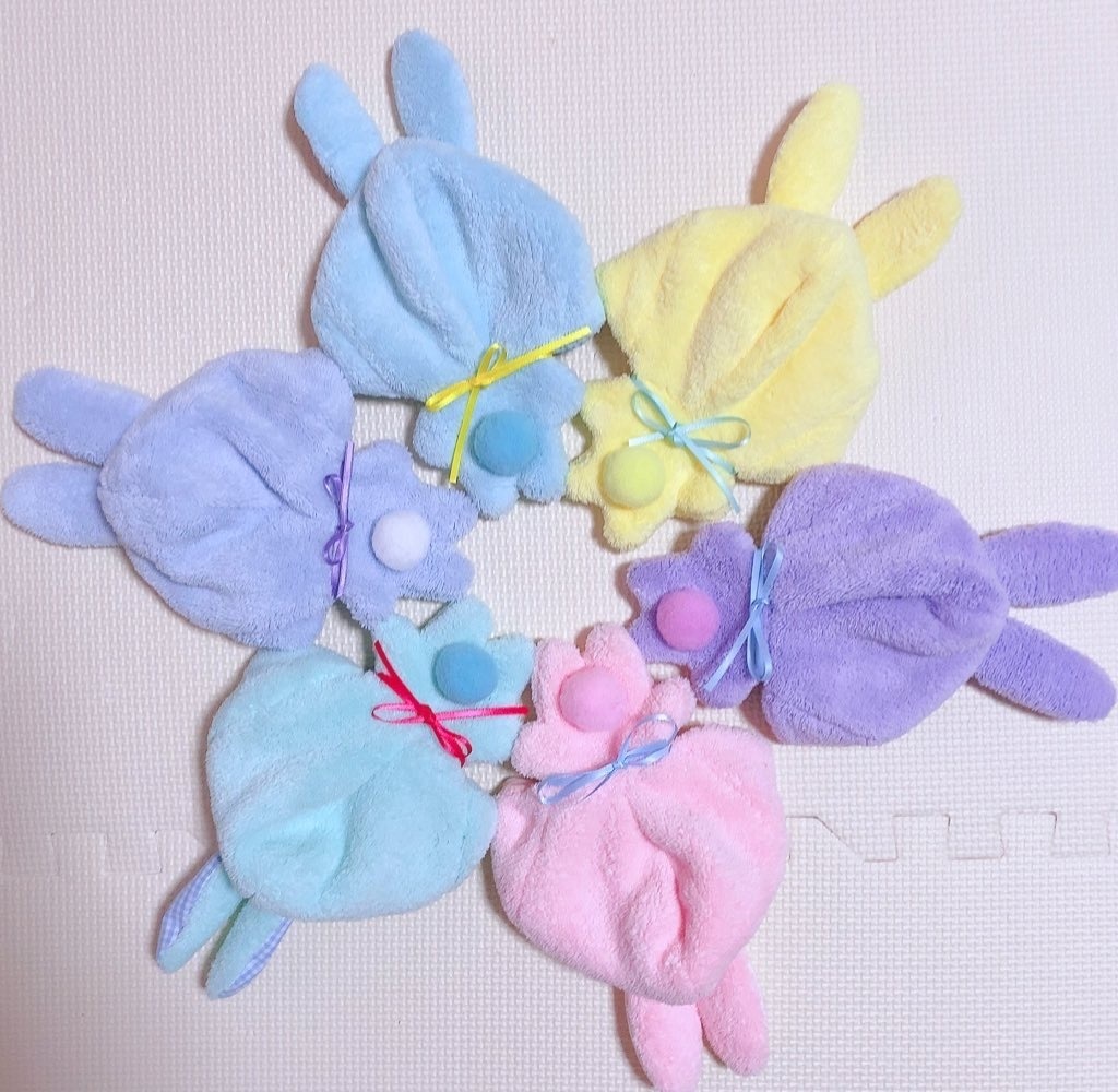 ぬいぐるみ用 BABY着ぐるみ うさ耳 ふわもこ