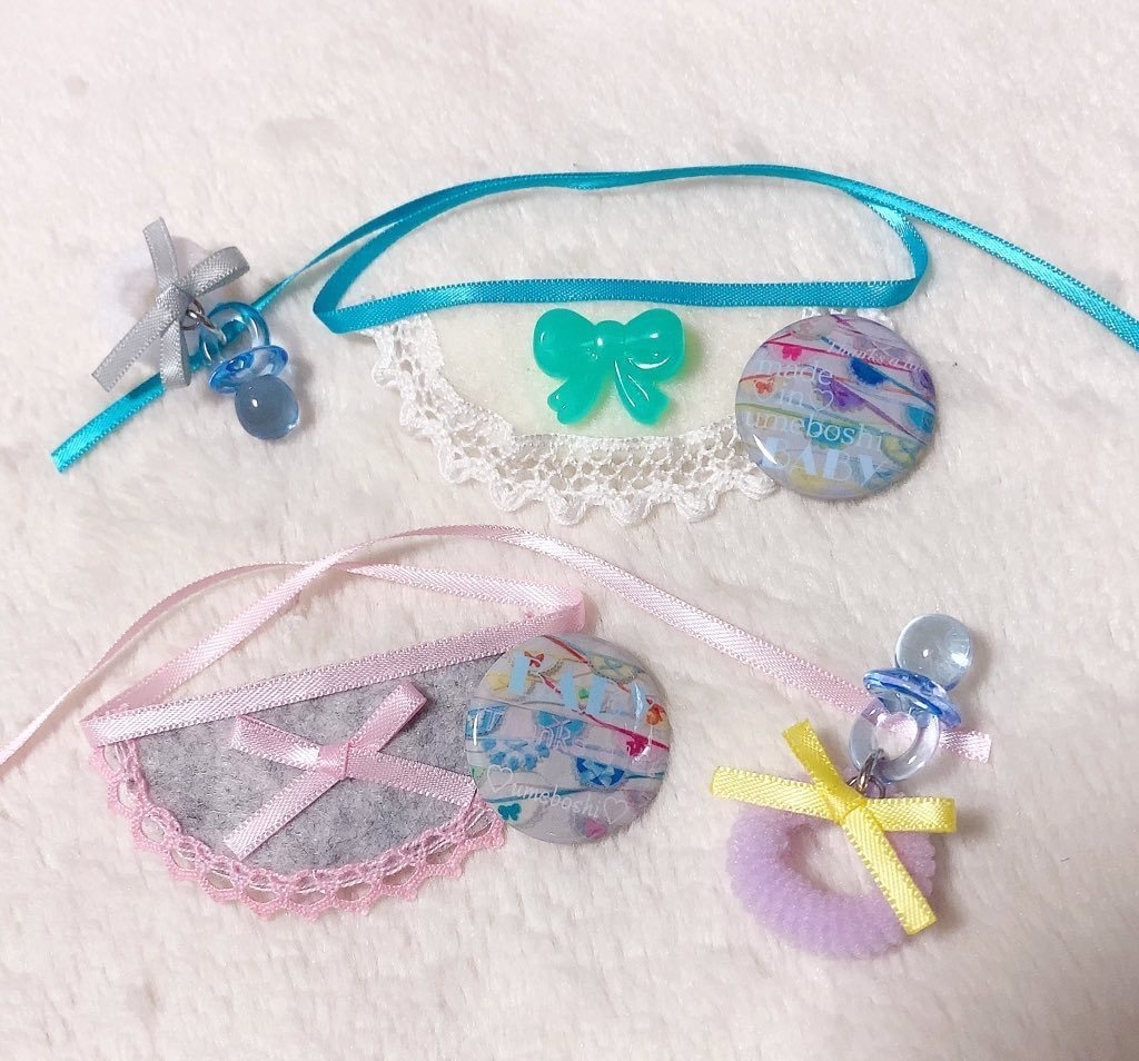 BABY着ぐるみ ふわもこ メルヘンバージョン♡ 新色☆ ぬいぐるみ用 くま耳  衣装