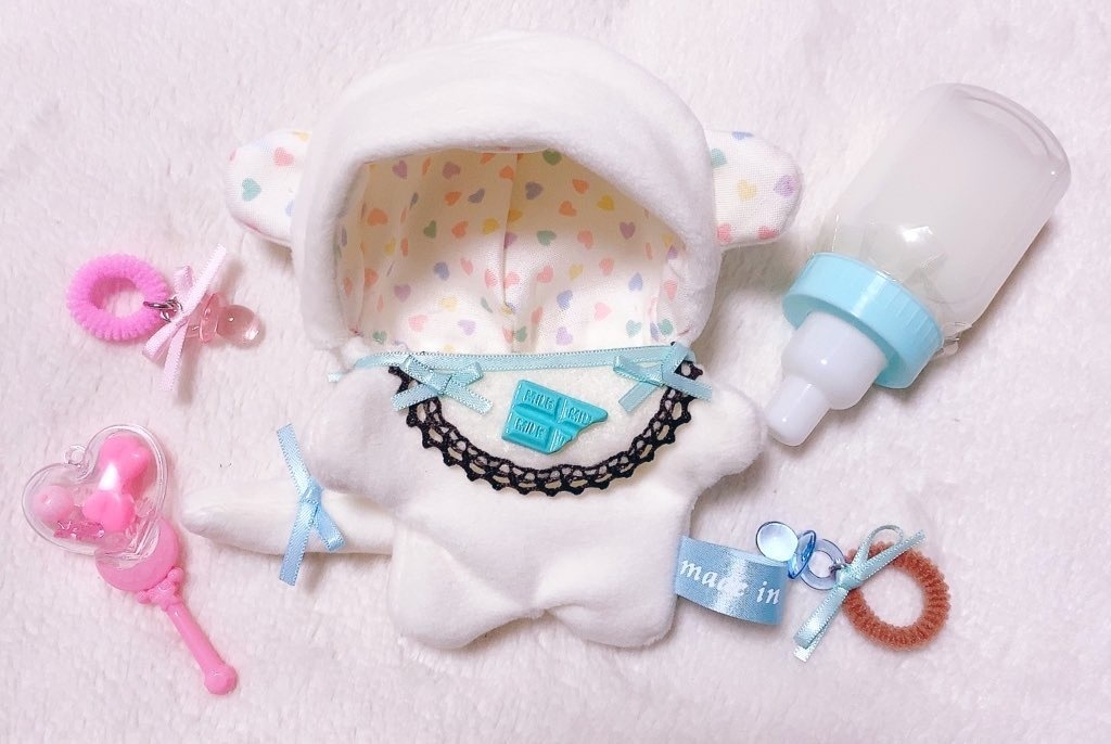 ぬいぐるみ用 BABY着ぐるみ シュガーピグミー♡ (おさるさんみたいなお洋服)