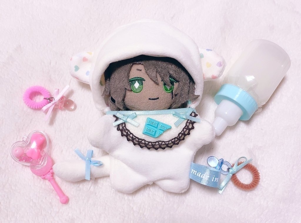 ぬいぐるみ用 BABY着ぐるみ シュガーピグミー♡ (おさるさんみたいなお洋服)