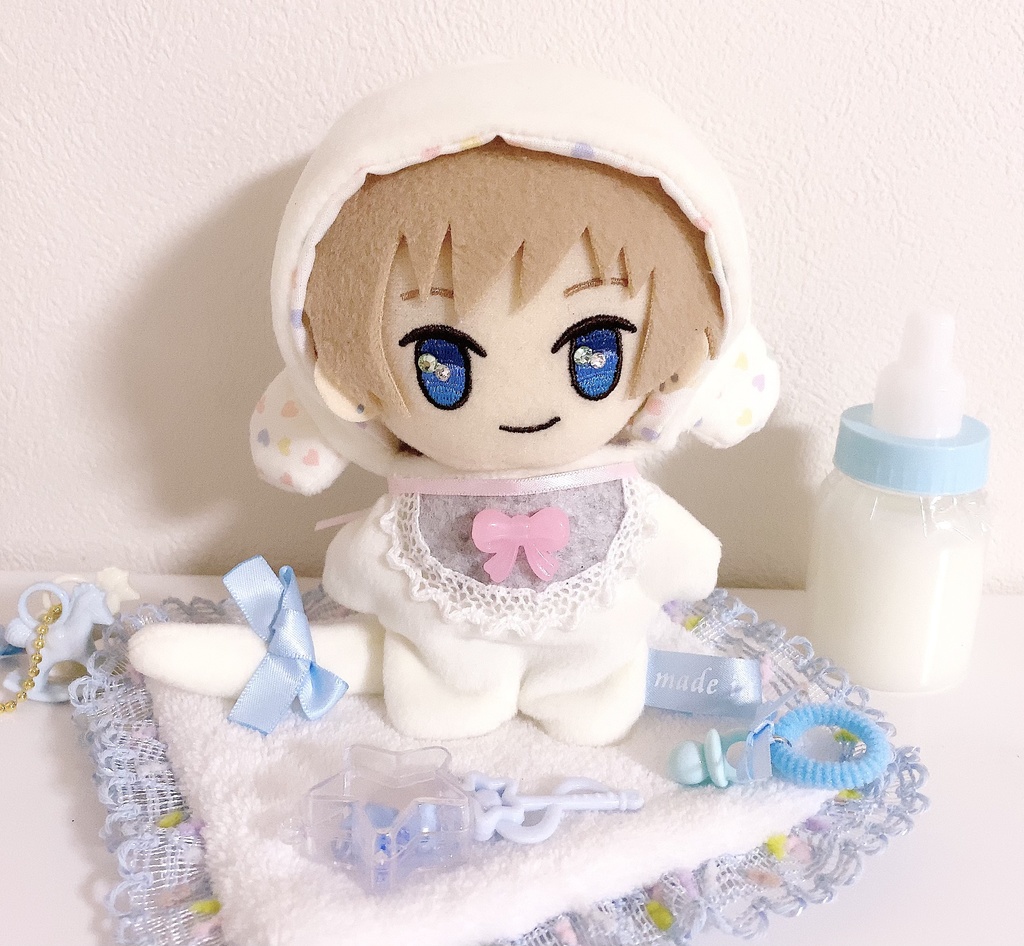 ぬいぐるみ用 BABY着ぐるみ シュガーピグミー♡ (おさるさんみたいなお洋服)