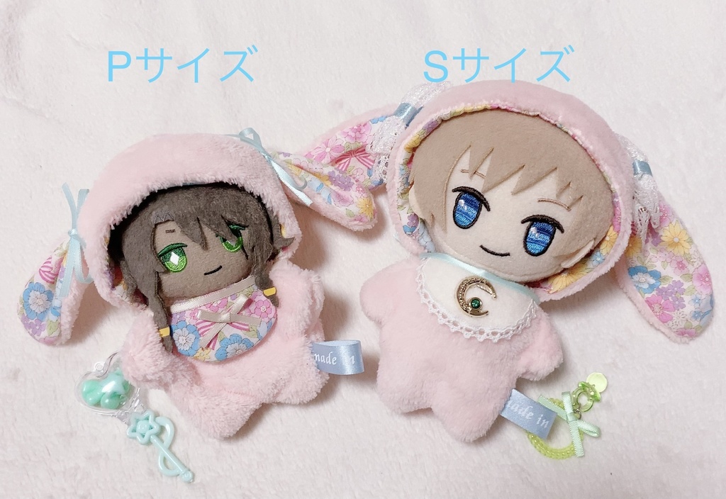 BABY着ぐるみ フローラルブーケ♡ドロップイヤーラビット バージョン