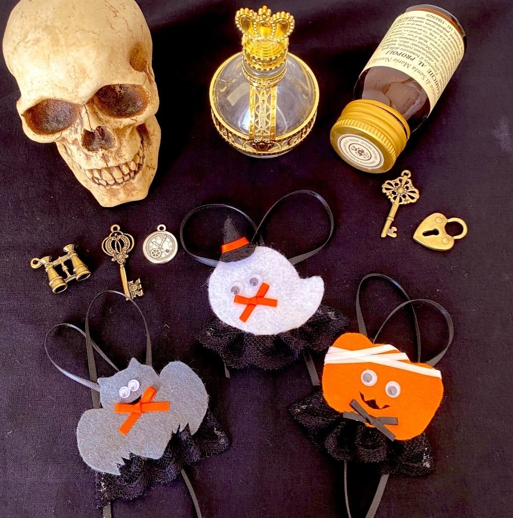 ゴシック・クラシカル ヘッドドレス♡HappyHalloween エプロン