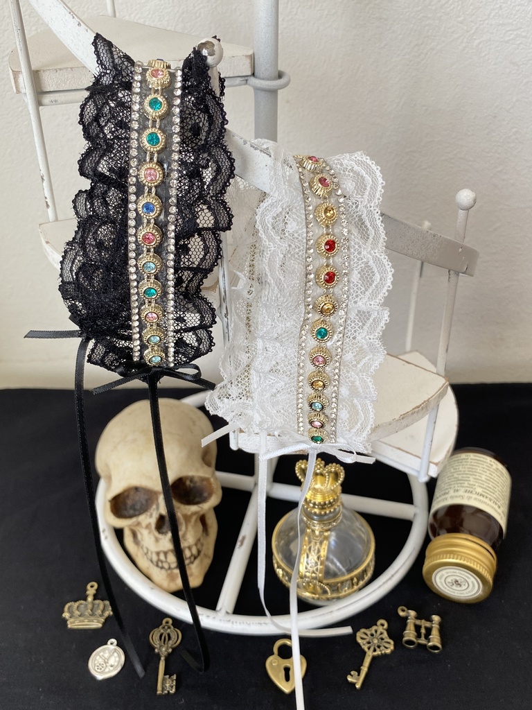 ゴシック・クラシカル ヘッドドレス♡HappyHalloween エプロン