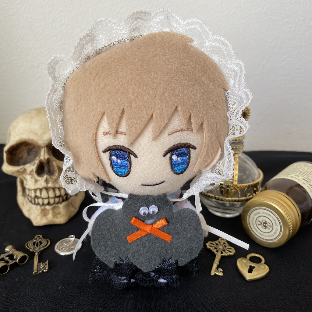 ゴシック・クラシカル ヘッドドレス♡HappyHalloween エプロン