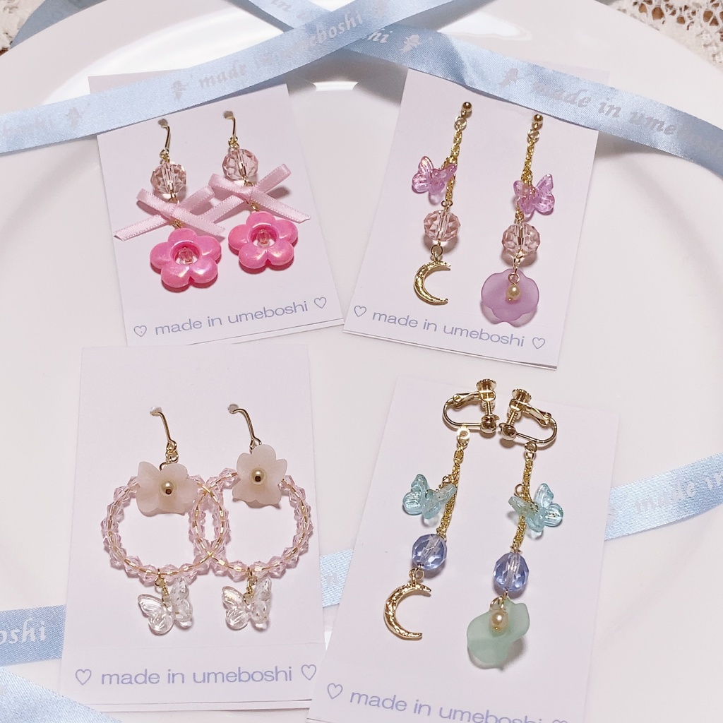 La Primavera~蝶々とお花の可憐なアクセサリー~