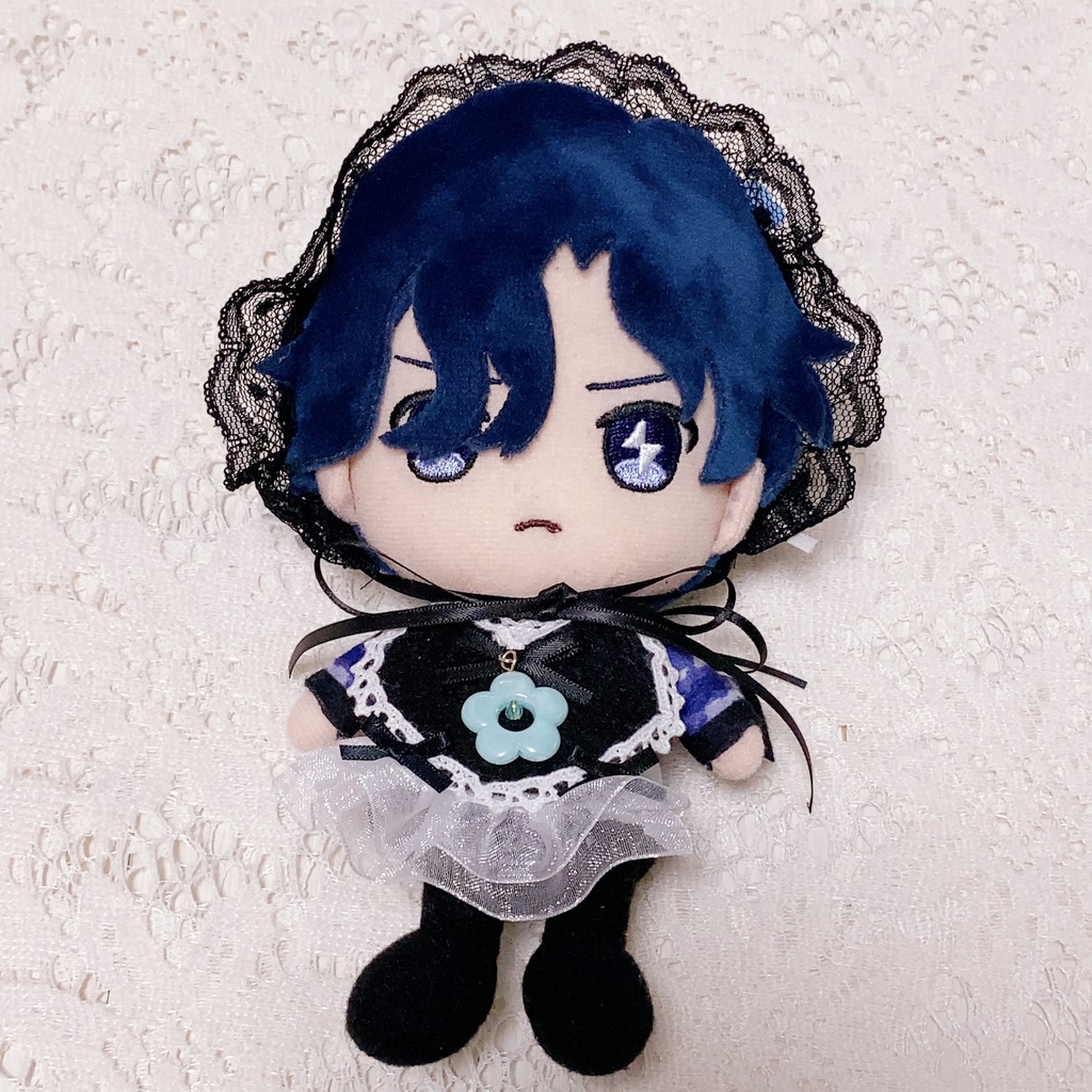 お花のヘッドドレスとハートのエプロンのかわいいお花の妖精さんセット