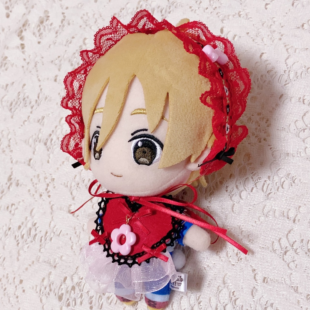 お花のヘッドドレスとハートのエプロンのかわいいお花の妖精さんセット