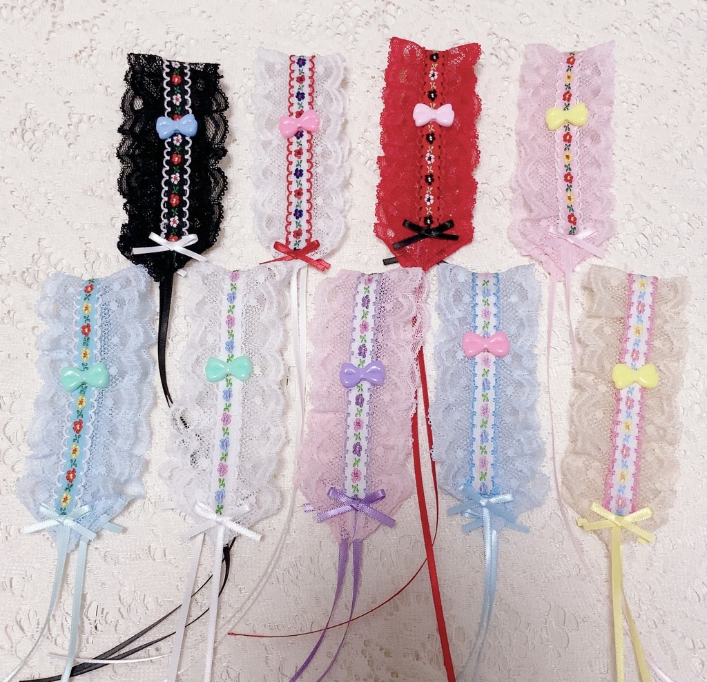 お花のヘッドドレスとハートのエプロンのかわいいお花の妖精さんセット