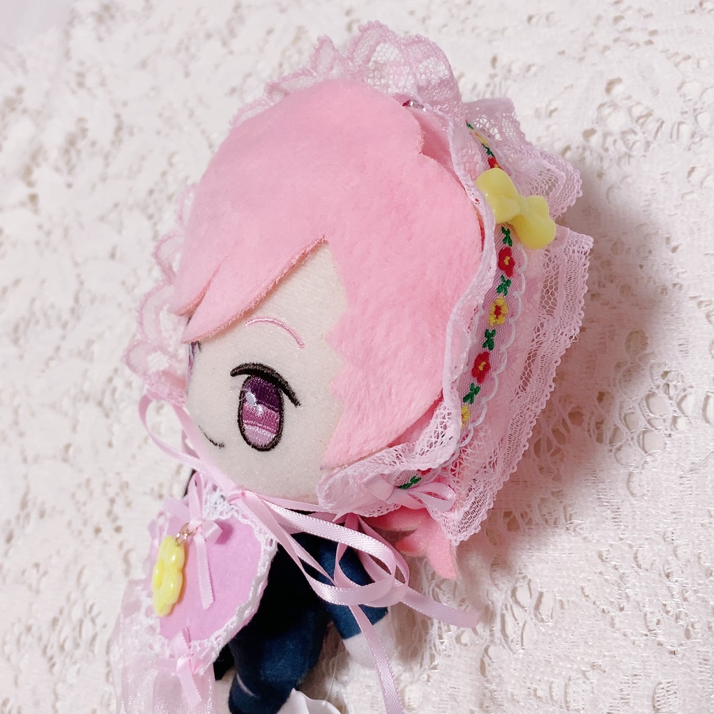 お花のヘッドドレスとハートのエプロンのかわいいお花の妖精さんセット