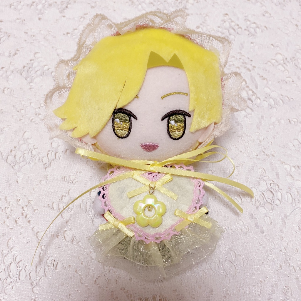 お花のヘッドドレスとハートのエプロンのかわいいお花の妖精さんセット