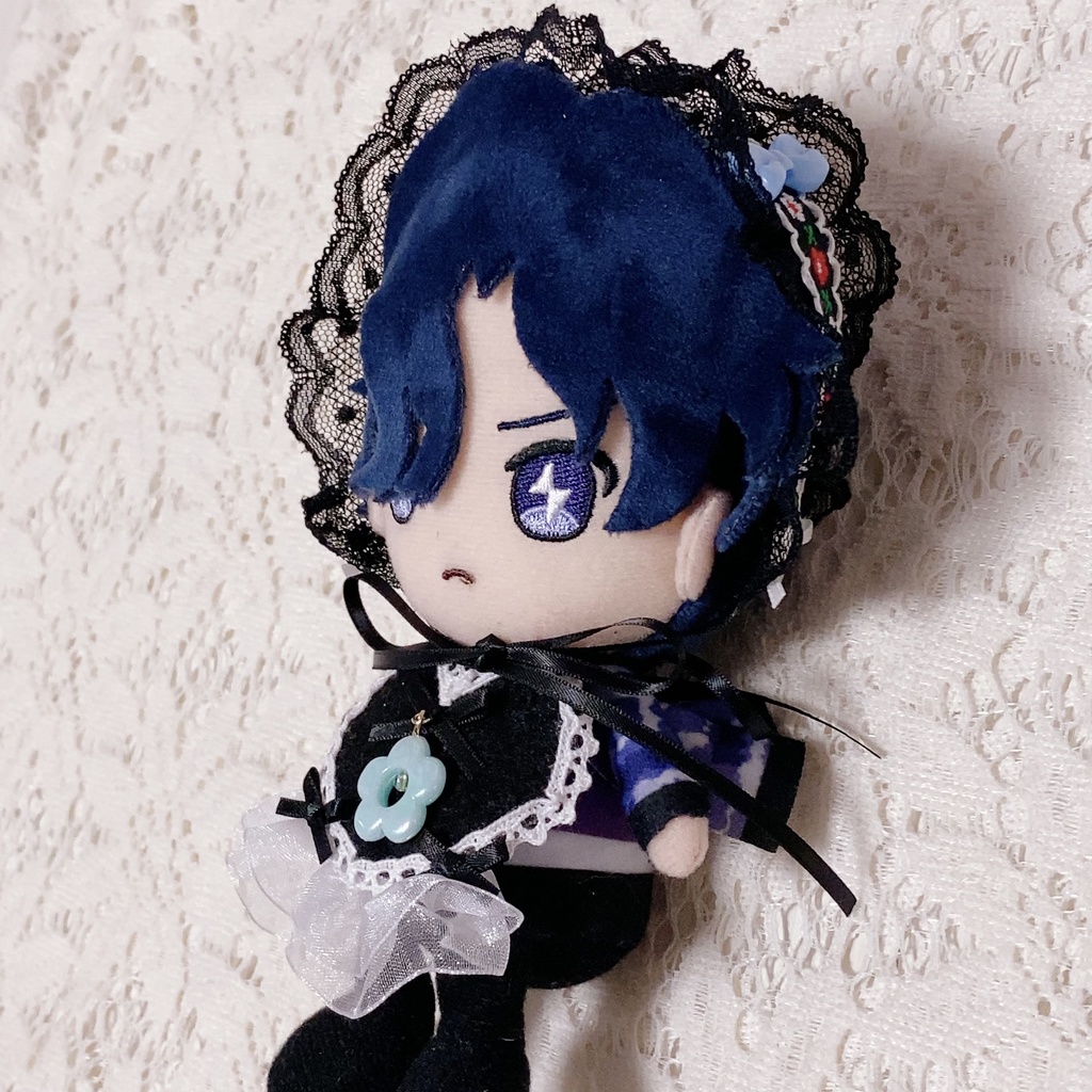 お花のヘッドドレスとハートのエプロンのかわいいお花の妖精さんセット