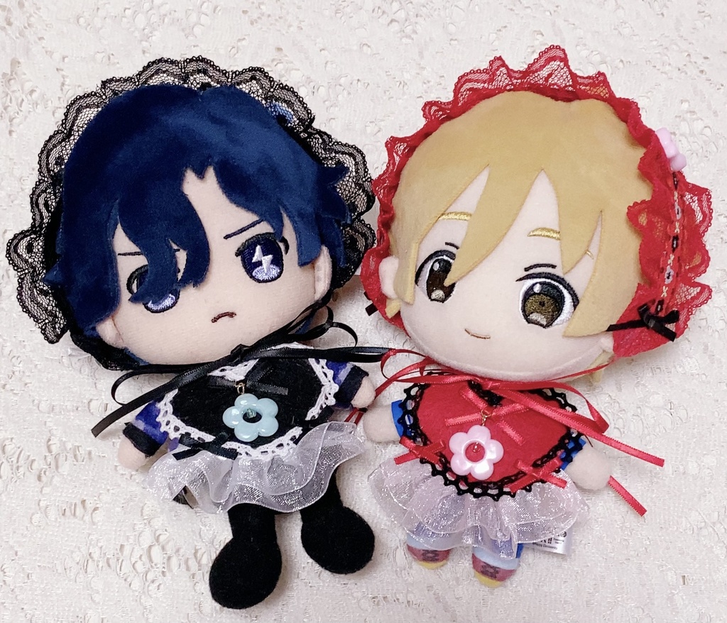 お花のヘッドドレスとハートのエプロンのかわいいお花の妖精さんセット