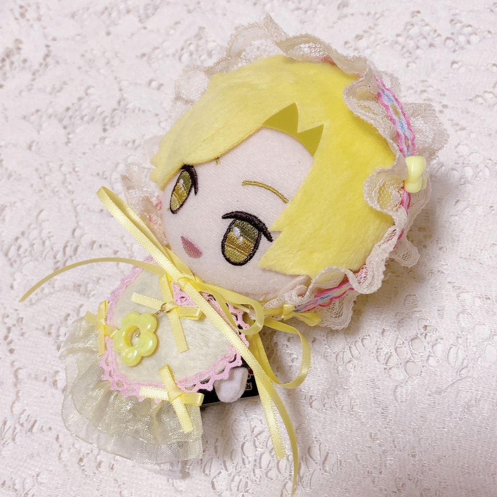 お花のヘッドドレスとハートのエプロンのかわいいお花の妖精さんセット