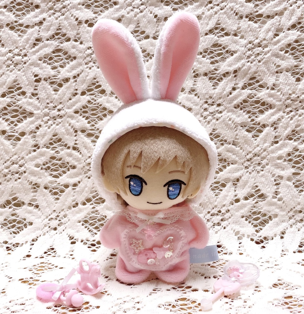 BABY着ぐるみ ♡ハートシェイカー ラビット パステル