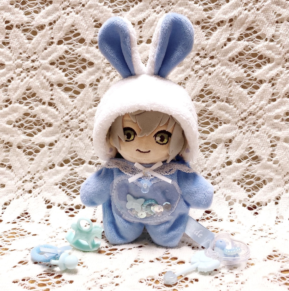 BABY着ぐるみ ♡ハートシェイカー ラビット パステル